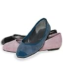 Square-toe ballet flat