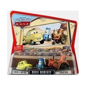 Cars Movie Moments Series 1 > Luigi, Guido and Tractor Vehicle Multi-Pack by 