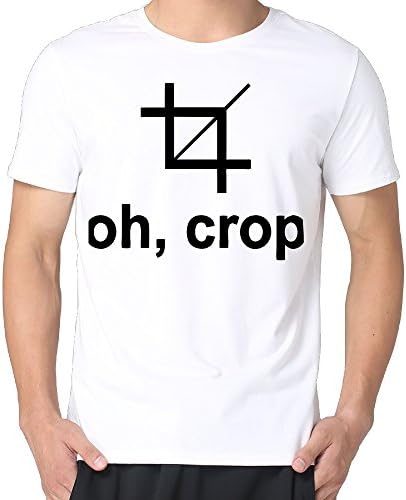 Oh Crop Logo Mens Guys Tshirt Graphic