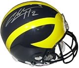 Charles Woodson Autographed/Hand Signed Michigan Wolverines Full Size Authentic Helmet