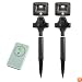 Mr. Beams MB542 Remote Controlled Battery Powered Motion Sensing LED Path Light, 2-Pack