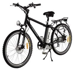 X-Treme Scooters | XB-300Li Electric Bicycle Mens Ladies Black and Silver by