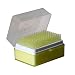 Biologix Research 21-0200 Universal RNase and DNase Free Graduated Sterile Pipettor Tip, Polypropylene, 200microliter Volume, Yellow (Case of 100 Racked)