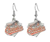 MLB Dangle Earrings - Baltimore Orioles