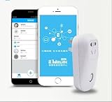 EcloudShop パワープロスマートスイッチWIFIソケットアウトレット英国プラグは、無料IOS/ Androidのアプリを使ってどこからでもリモートオン/オフエレクトロニクス電源をオンに