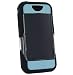 iSkin REVO Case for Apple iPhone, Rah Black/Light Blue