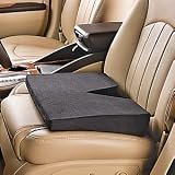 AutoSport Microsuede Memory Foam Wedge Cushion in Tan