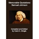 Memorable Quotations: Samuel Johnson