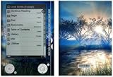Bayou Sunset Design Protective Decal Skin Sticker for Sony Digital Reader PRS-505 Models