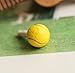 Cute Mini Yellow Tennis Ball Sport Ball Dust Plug 3.5mm Smart Cell Mobile Phone Plug Headphone Jack Earphone Cap Ear Cap Dustproof Plug Charm iPhone Plug Charm for iPhone 4 4S 5 5S HTC Samsung Ipad 2 3 4 Mini Ipod Blackberry Sony Nokia etc.