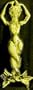 Mayer Mill Brass - SMAI-1 - Small Mermaid Andiron - Pair