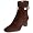 Dark Brown Suede