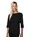 Tri-Mountain Women's Cypress Jersey 3 4 Sleeve Boat Neck Knit Shirt (4 Colors)