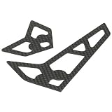 E-Flite Stabilizer/Fin Set, Carbon Fiber: Blade 400