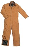 Walls Tall Zero Zone Insulated Waist-Zip Coveralls Brown