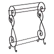 Quilt Rack - Espresso