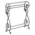 Quilt Rack - Espresso