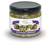 Artichoke Lovers Rejoice! Artichoke Ambrosia Tapenade Features Artichoke Hearts in Their Greatest Form. All Natural and Preservative Free. Elegantly Presented to Make it Perfect For Gift Giving.