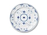 Royal Copenhagen Blue Fluted Full Lace Salad and Desset Plate