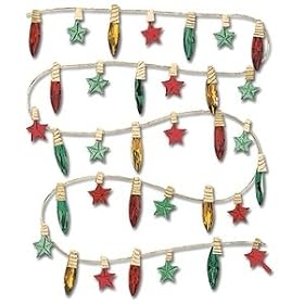 Jolees Boutique Themed Ornate Stickers, Christmas Lights