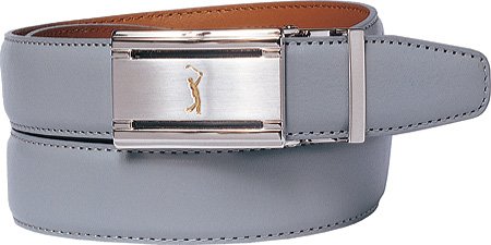 DKS holelessbelt Men's Madison Golf Belts,White Leather,36 US