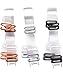 Wingslove 3Pairs Invisible Soft Clear Replacement Bra Shoulder Straps