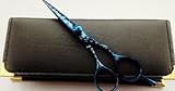 SALE SALE SALE Professional Hairdressing Scissors Blue Laser Print with Free Delivery SALE SALE SALE