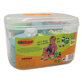 Edushape My Soft World Block Set- City by Edushape