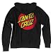 Santa Cruz Zip Up Hoodie Classic Dot - X-Large - Heather Grey
