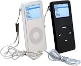 DreamGear Jeli Sleeves for iPod nano 1G (Black and Clear)