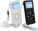 DreamGear Jeli Sleeves for iPod nano 1G (Black and Clear)