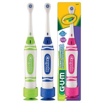 G-U-M Power Toothbrush, Crayola