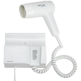 Buy Jerdon JWM5CF First Class Wall Mount Hair Dryer, White by Jerdon