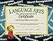 Hayes Language Arts Achievement Certificates, Achievement Recognition for Students, Customizable Awards, Teacher Awards, Full-Color Glossy Finish, 8.5
