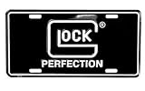 UPC 764503000423 product image for Glock perf license plate blk/white GLAS00042 | upcitemdb.com