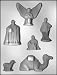 CK Products Wise Men, Camel, Angel, and Sheep Chocolate Mold