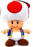 Popco Super Mario Brothers 6 Inch Series 2 Plush Figure Toad