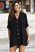 swimsuitsforall Women's Cotton Big Shirt With Crochet