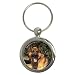 German Shepherd Key Chain (Round)