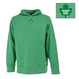 Toronto Maple Leafs Hooded Sweatshirt - NCAA Antigua Mens Signature Hoodie Green Large