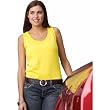 Pigment-Dyed Heavyweight Soft Ringspun Cotton Women's Tank Top