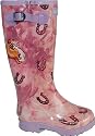 Welligogs Pink Horse Wellington Boot