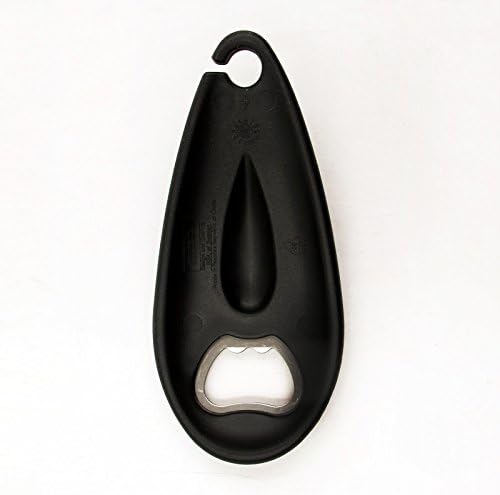 Colife Creative Face Tooth Bottle Opener With Hook (Black)