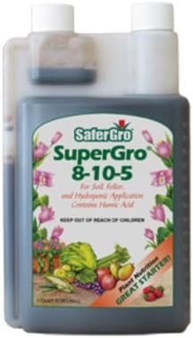 JH Biotech-SaferGro 0638 SuperGro 8-10-5 - Pint