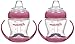 Munchkin Flexi-Transition 4 Ounce Trainer Cup, 2 Pack, Pink