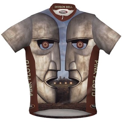 Buy Primal Wear Men’s Pink Floyd Division Bell Rock Short Sleeve Cycling Jersey – PFDBJER