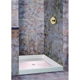 WHITE SHOWER FLOOR (Mustee, E. L. 3636M)
