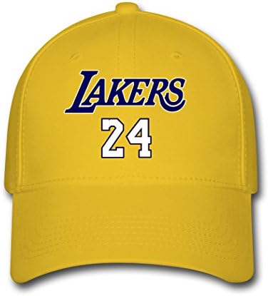 Men Women NBA Kobe Bryant Fan Logo Adjustable Baseball Cap Snapback Hat Unisex