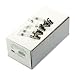 GBC 1122897 I.D. Badge Clips w/Mylar Strap, Snaps on ID Badge Holder, Clips to Clothing, 100/box