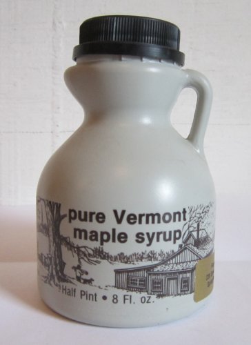 Ferguson Farms 100% Pure Vermont Maple Syrup, Grade A Fancy Light, Jug Half Pint (8oz)